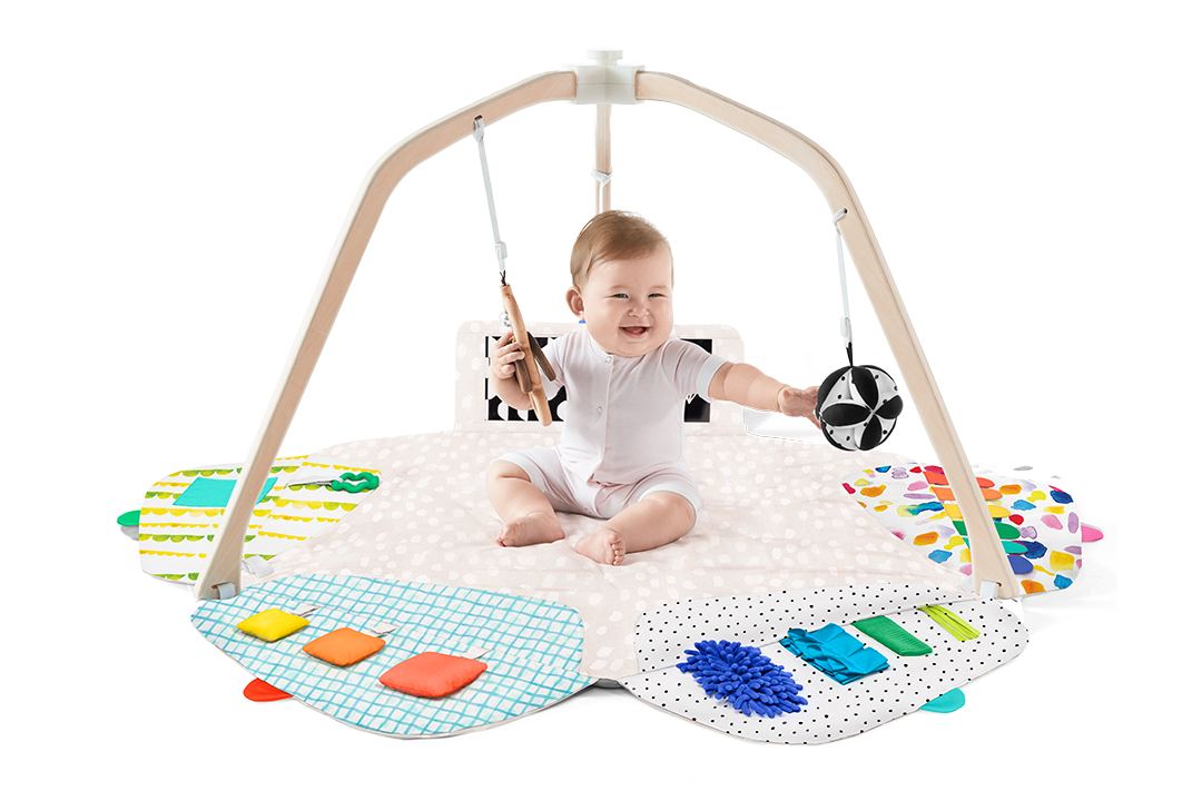 Lovevery The Play Gym — Montessori-designed play gym with natural arches and developmental hanging elements