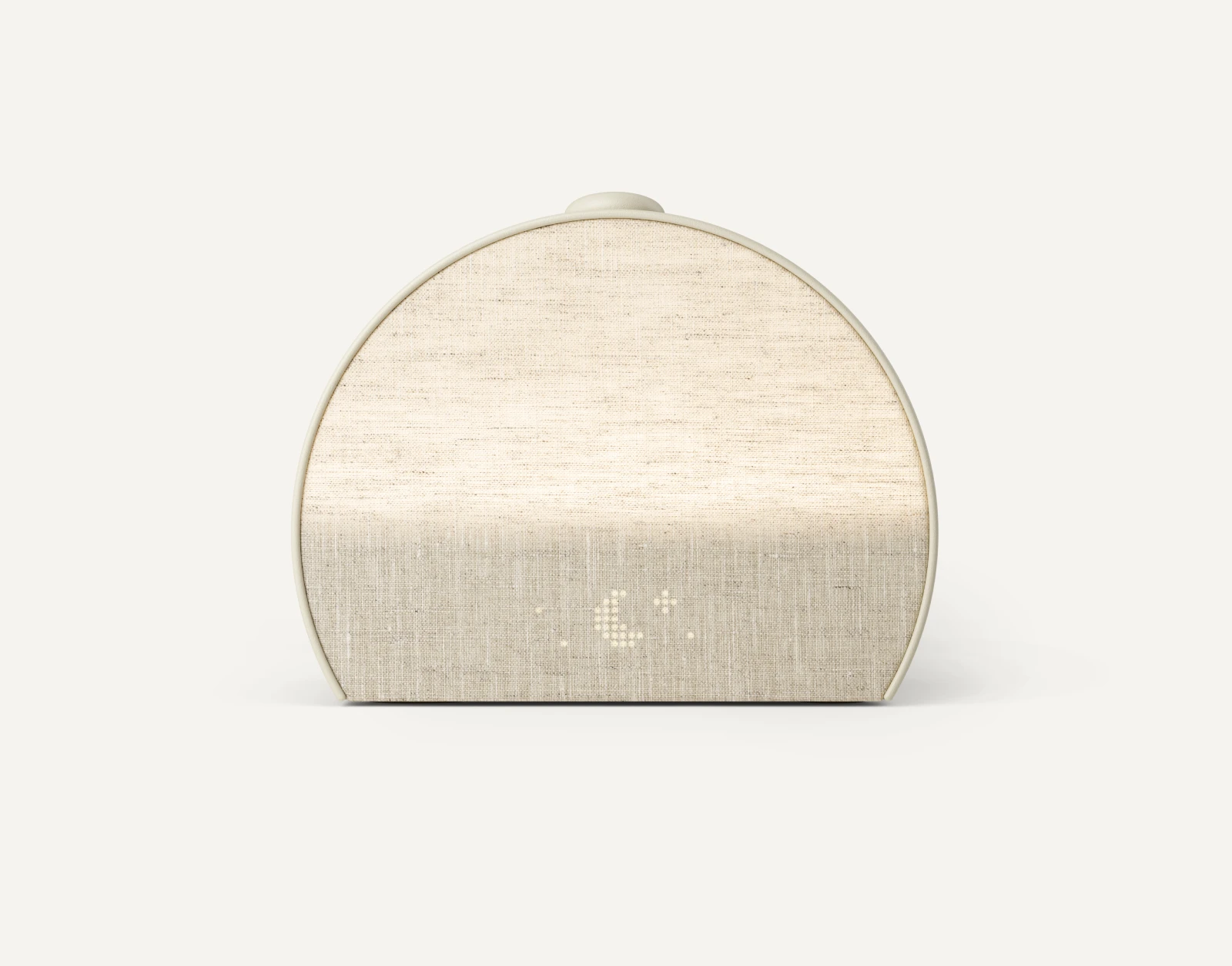 Hatch Restore 2 smart alarm clock and sleep machine on bedside table
