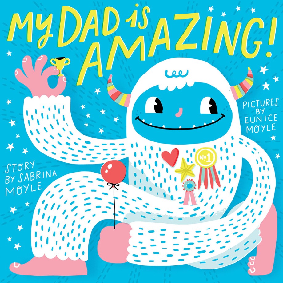 My Dad Is Amazing! Hello!Lucky board book cover
