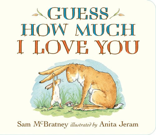 Guess How Much I Love You board book by Sam McBratney classic cover