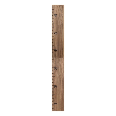Kate and Laurel wooden growth chart ruler for tracking child height