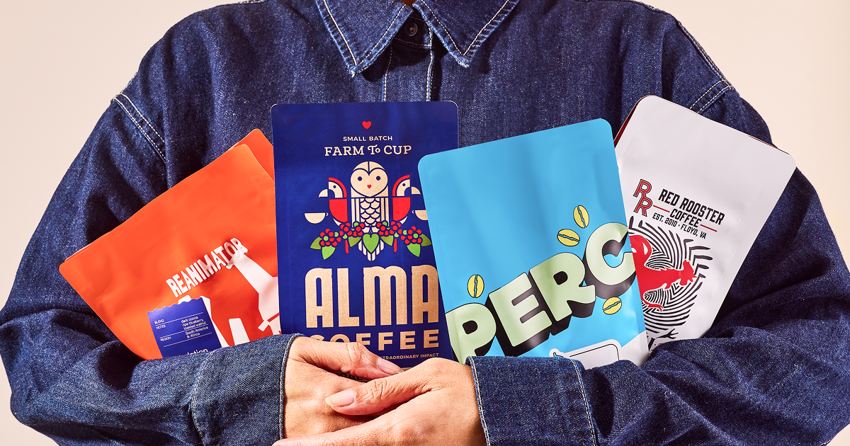 Trade Coffee personalized subscription gift — specialty coffee delivered to new parents
