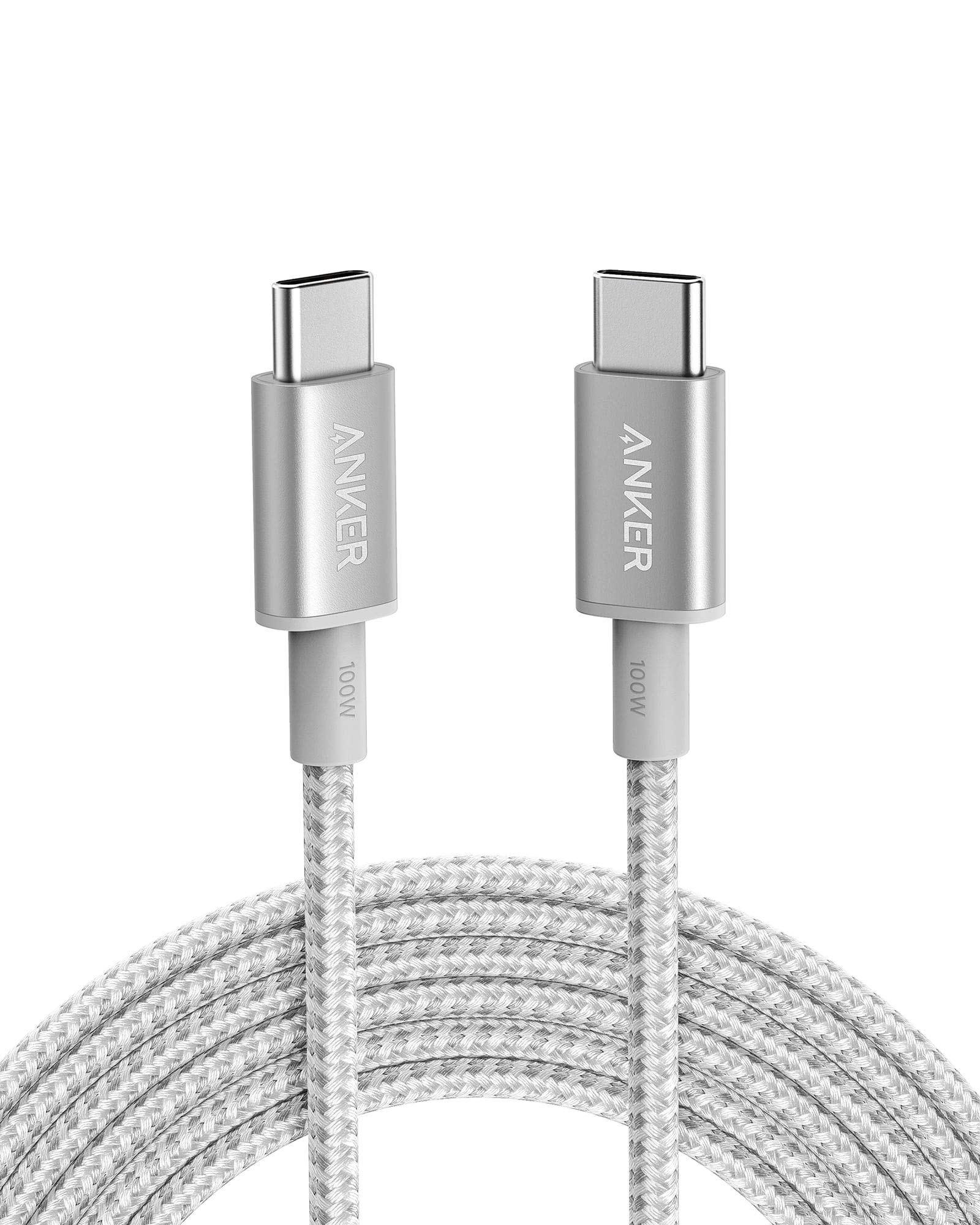 Anker PowerLine III long USB-C cable — long charging cable for new parents