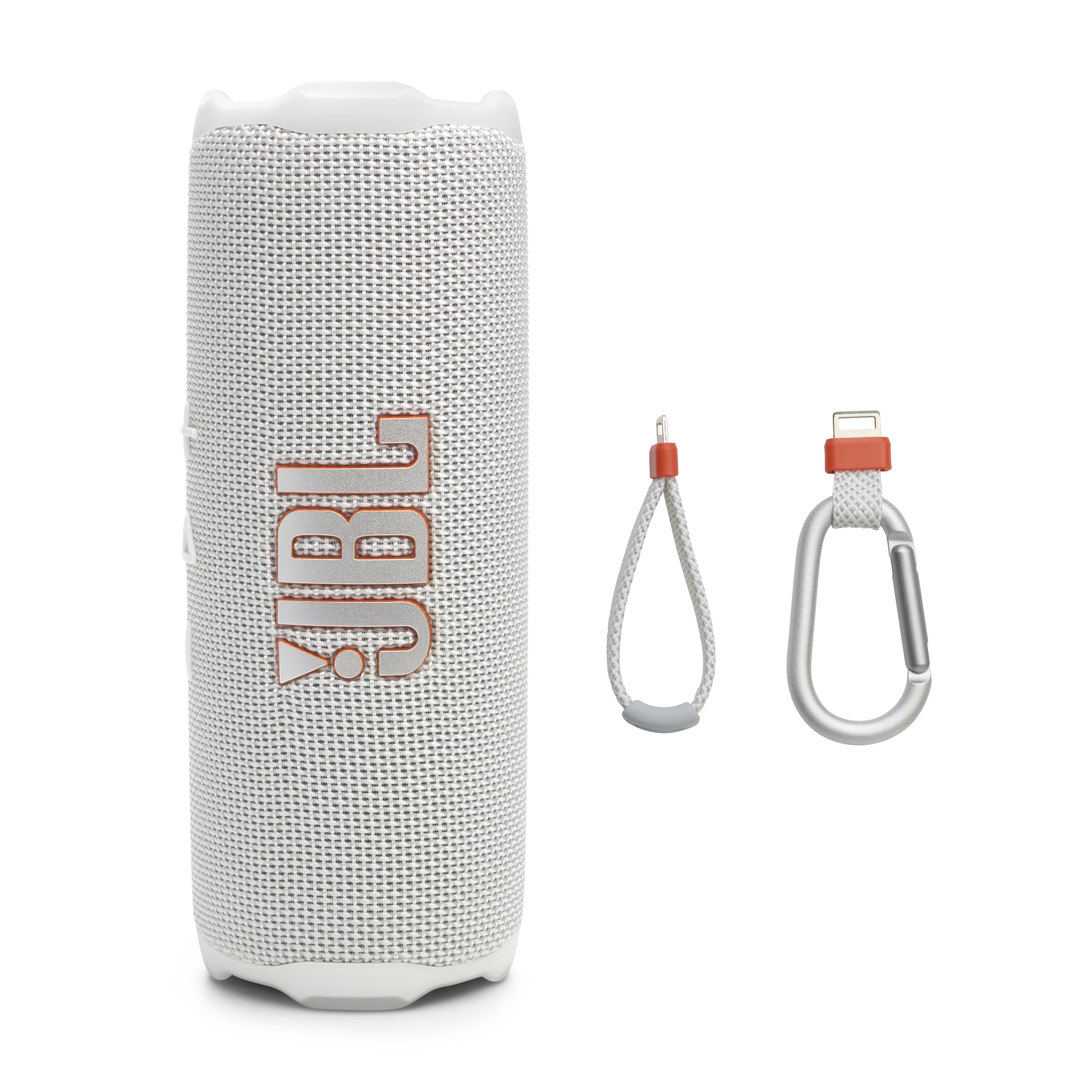 JBL Clip 4 portable waterproof Bluetooth speaker — hands-free audio for new parents