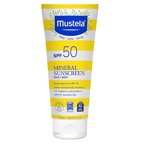 Badger SPF 30 certified organic baby sunscreen tube