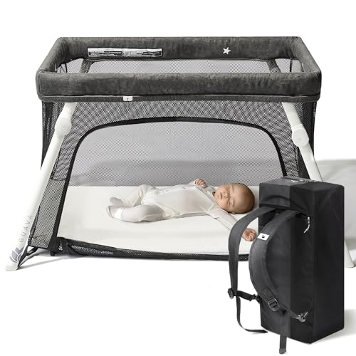 Lotus Travel Crib portable baby crib that packs into a backpack
