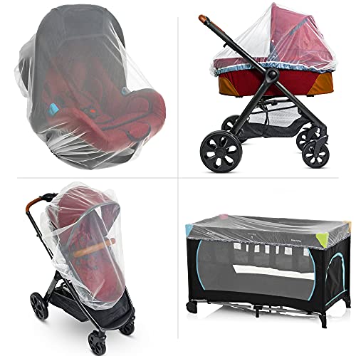 Stroller insect netting mesh cover for baby protection outdoors
