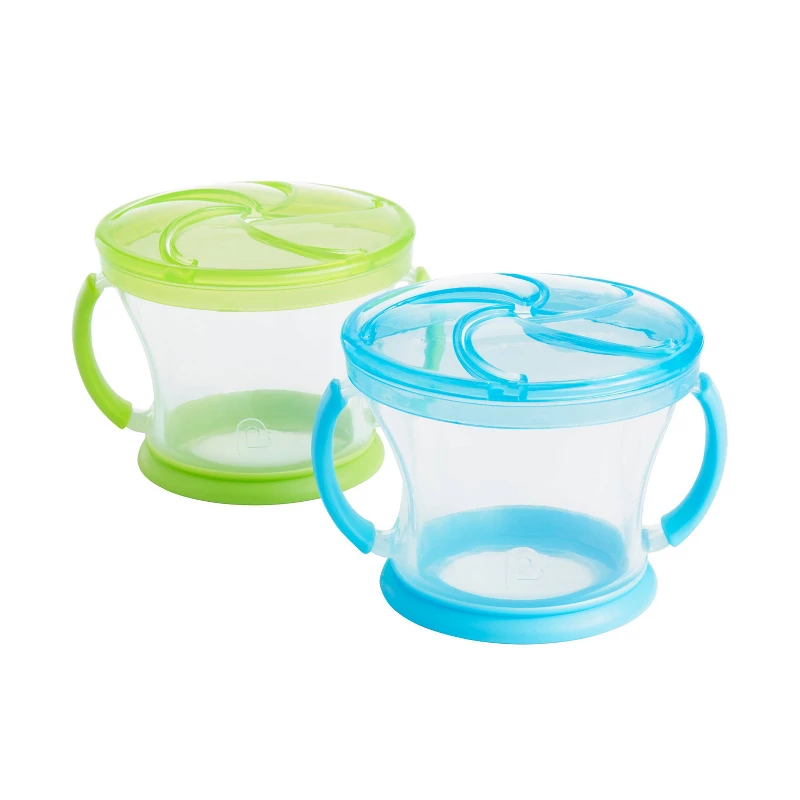 Munchkin Snack Catcher no-spill snack cups 2-pack