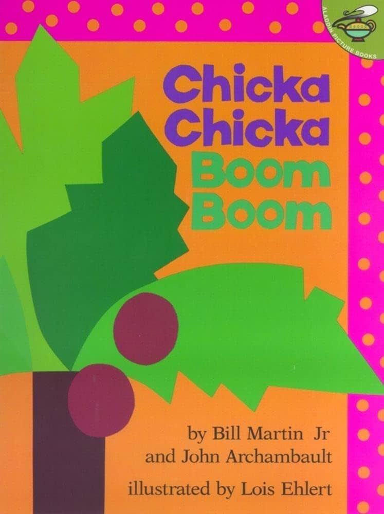 Chicka Chicka Boom Boom board book by Bill Martin Jr classic cover