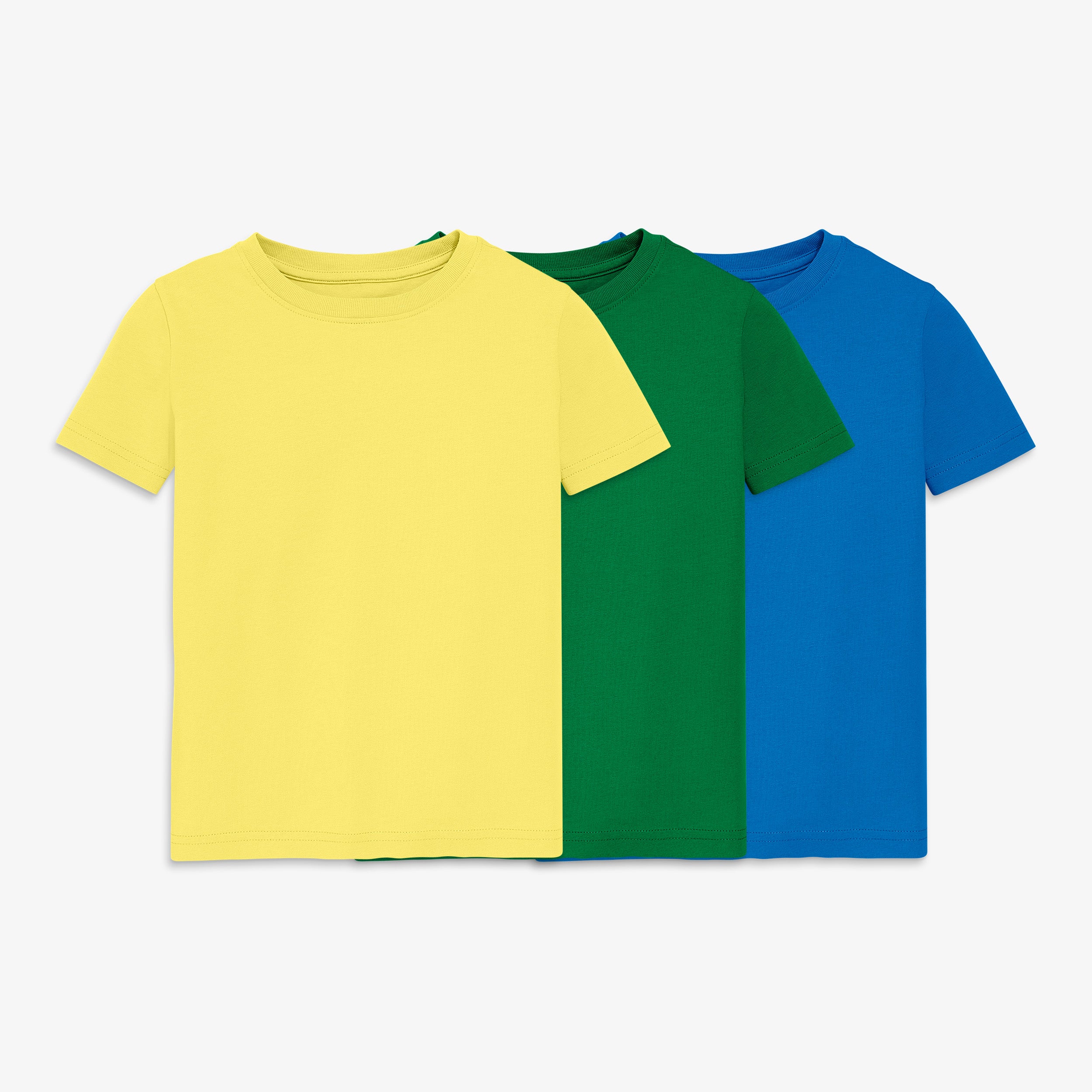 Primary solid color toddler tee 3-pack in clean bright colors
